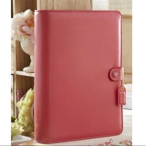 A5 Pink Binder Planner